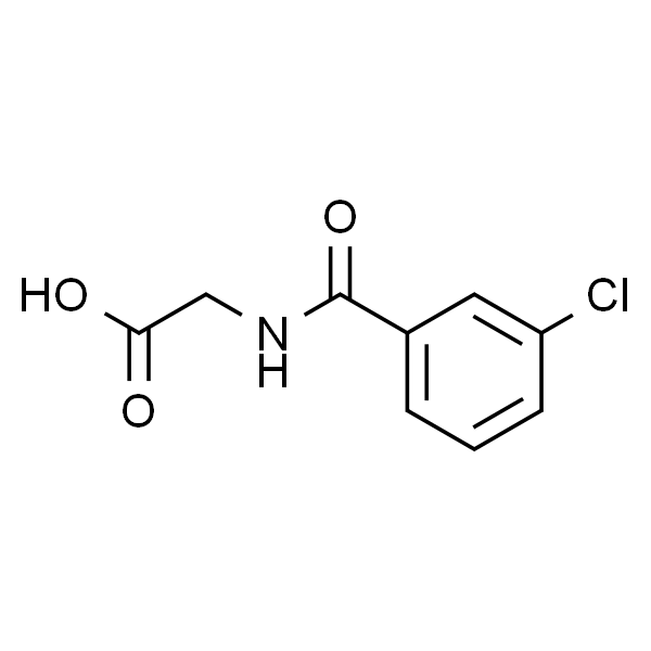 2-(3-氯苯甲酰氨基)乙酸