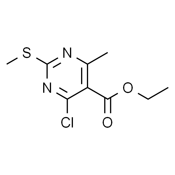 2-(甲硫基)-4-氯-6-甲基嘧啶-5-甲酸乙酯