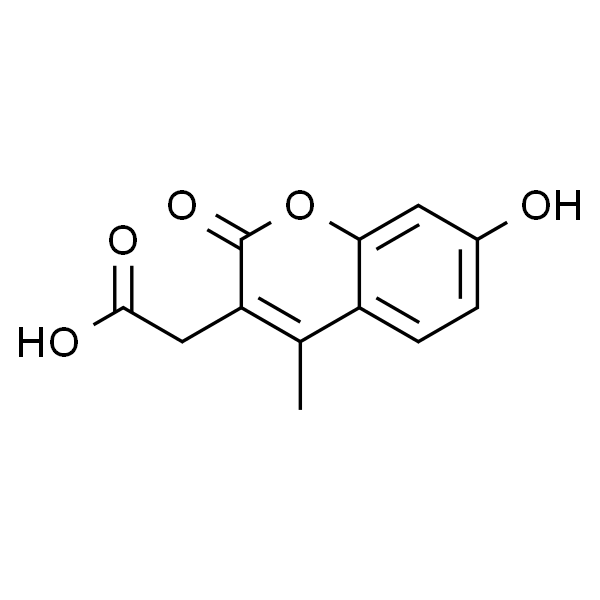 7-Hydroxy-4-methyl-3-coumarinylacetic acid