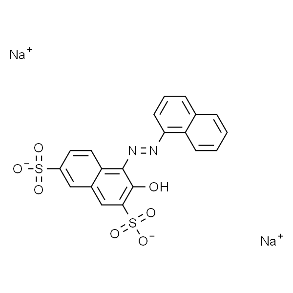 3-羟基-4-(1-萘基偶氮)-2,7-萘二磺酸二钠