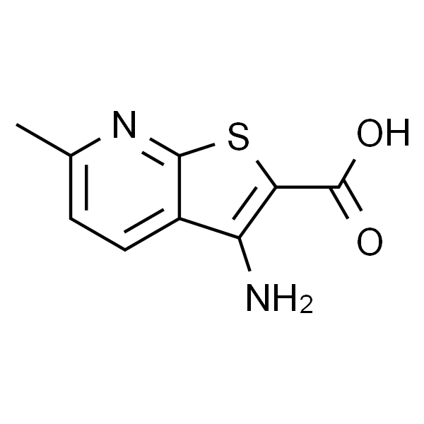 3-氨基-6-甲基噻吩并[2,3-b]吡啶-2-羧酸