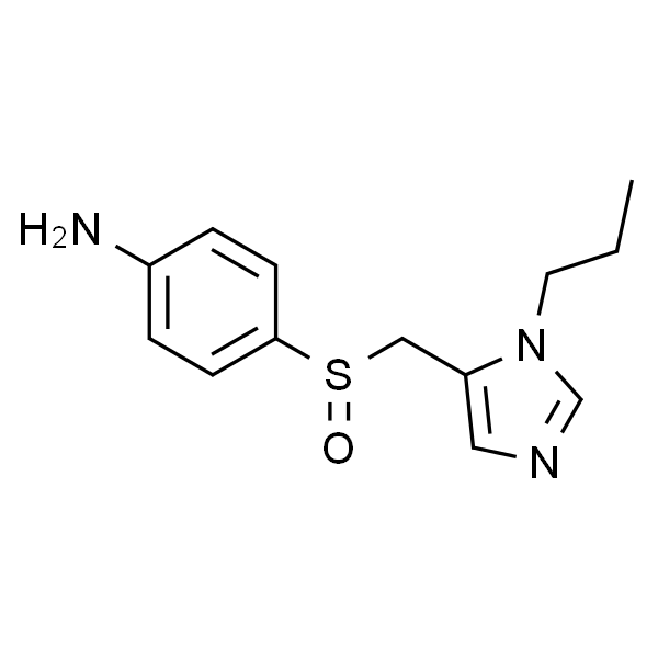 4-[[(1-丙基-1H-咪唑-5-基)甲基]亚磺酰基]苯胺