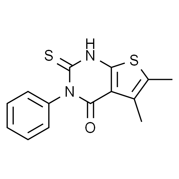 2-巯基-5,6-二甲基-3-苯基噻吩并[2,3-d]嘧啶-4(3H)-酮