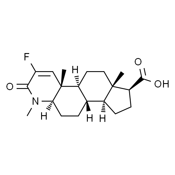 1H-Indeno[5,4-f]quinoline-7-carboxylic acid, 3-fluoro-2,4a,4b,5,6,6a,7,8,9,9a,9b,10,11,11a-tetradecahydro-1,4a,6a-trimethyl-2-ox
