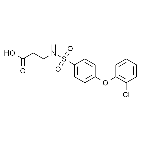 3-((4-(2-氯苯氧基)苯基)磺酰氨基)丙酸