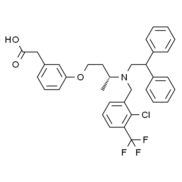 (R)-2-(3-(3-((2-氯-3-(三氟甲基)苄基)(2,2-二苯乙基)氨基)丁氧基)苯基)乙酸