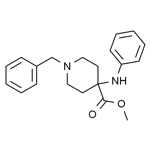 1-苄基-4-(苯基氨基)哌啶-4-羧酸甲酯