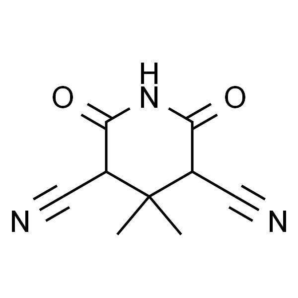 4,4-Dimethyl-2,6-dioxopiperidine-3,5-dicarbonitrile