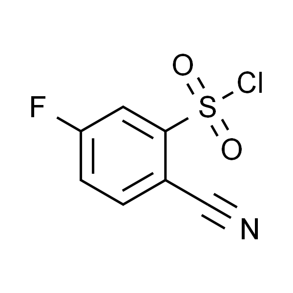 2-氰基-5-氟苯磺酰氯
