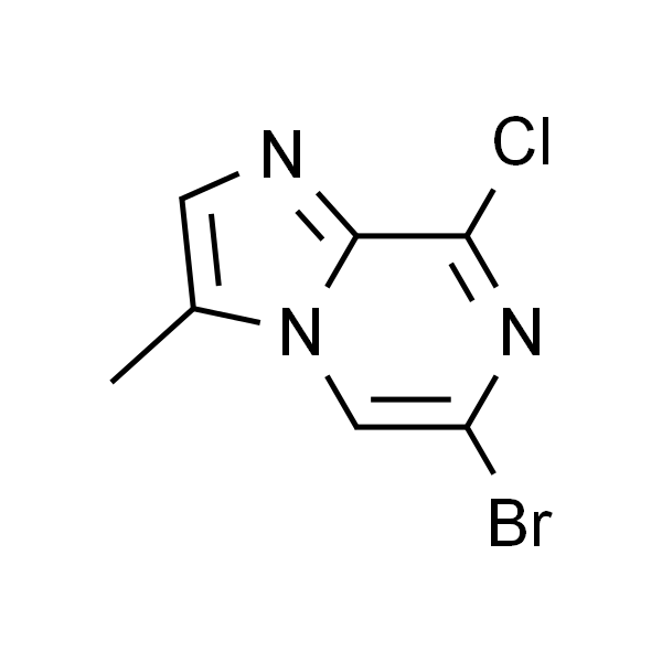 6-溴-8-氯-3-甲基咪唑并[1,2-a]吡嗪