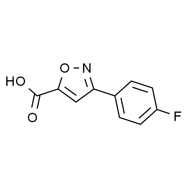 3-(4-氟苯基)异恶唑-5-羧酸
