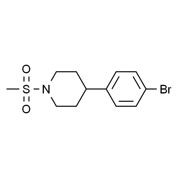 4-(4-溴苯基)-1-(甲基磺酰基)哌啶