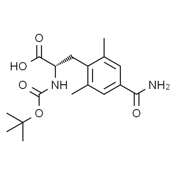 叔丁氧羰基-2,6-二甲基-4-甲酰胺基-L-苯丙氨酸
