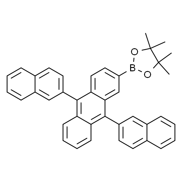 2-硼酸频哪酯酯-9,10-双(2-萘基)蒽