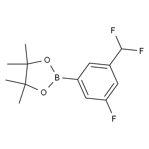 2-(3-(二氟甲基)-5-氟苯基)-4,4,5,5-四甲基-1,3,2-二氧硼烷