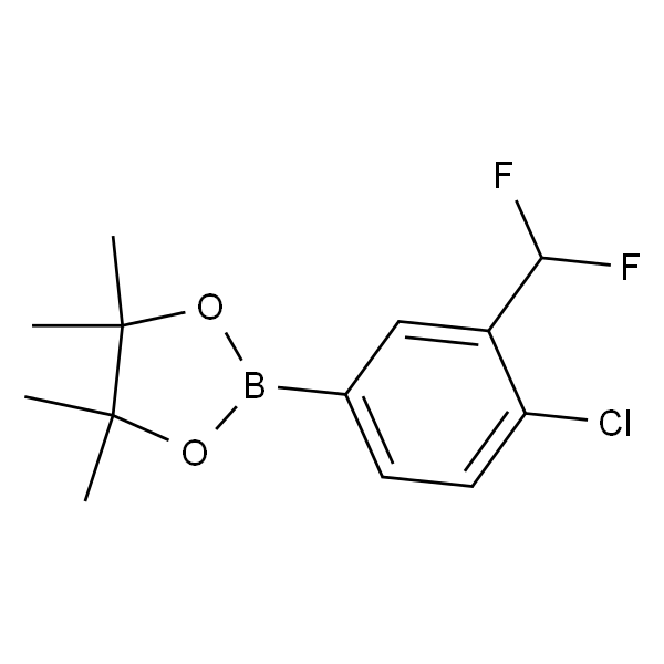 2-(4-氯-3-(二氟甲基)苯基)-4,4,5,5-四甲基-1,3,2-二氧杂硼烷