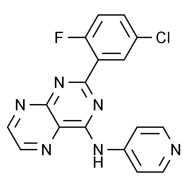 2-(5-氯-2-氟苯基)-N-(吡啶-4-基)蝶啶-4-胺