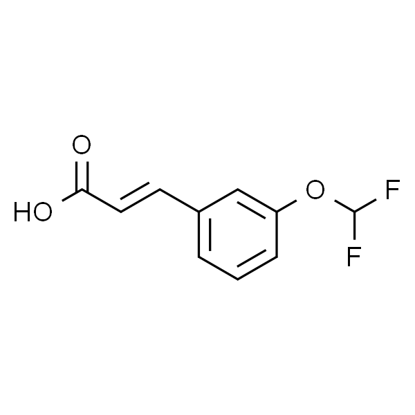 (E)-3-(3-(二氟甲氧基)苯基)丙烯酸