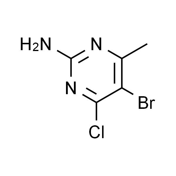 5-溴-4-氯-6-甲基-2-嘧啶胺