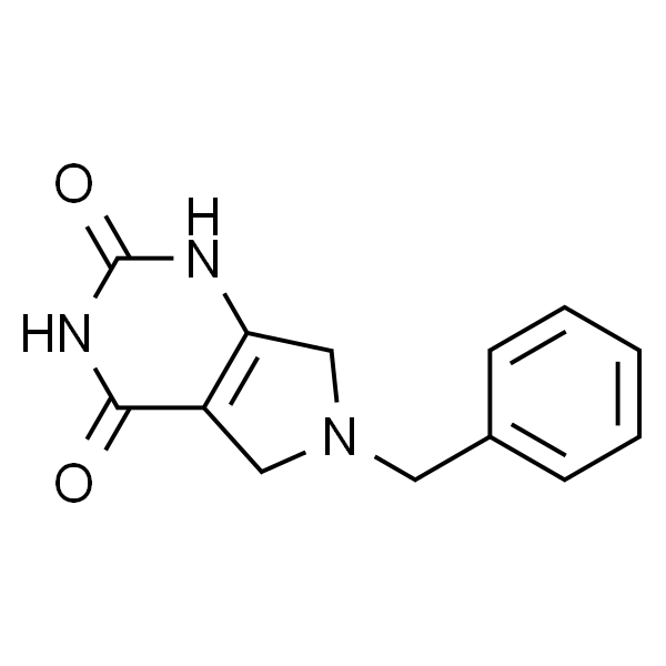 6-苄基-6，7-二氢-1H-吡咯并[3，4-D]嘧啶-2，4(3H，5H)-二酮
