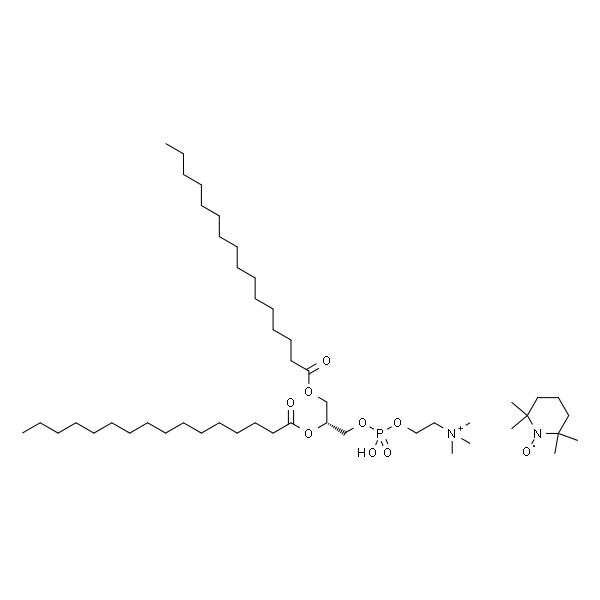 1,2-dipalmitoyl-sn-glycero-3-phospho(tempo)choline
