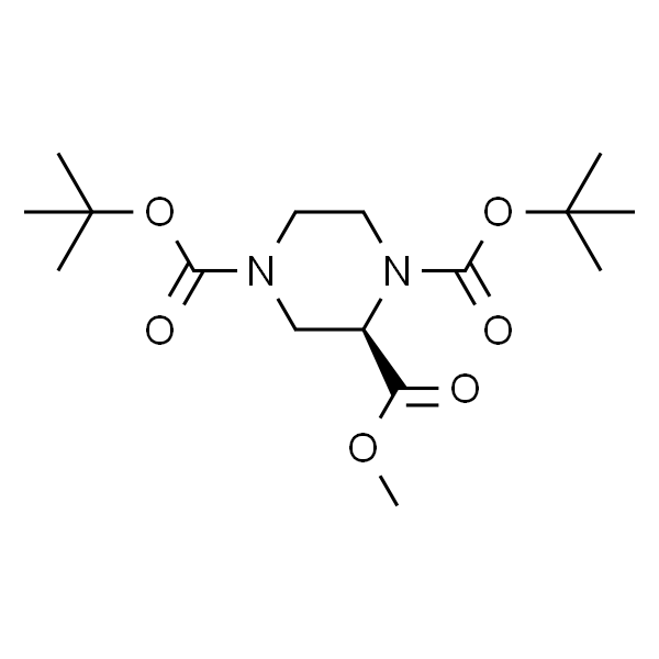 (R)-1,4-二叔丁基 2-甲基 哌嗪-1,2,4-三羧酸酯