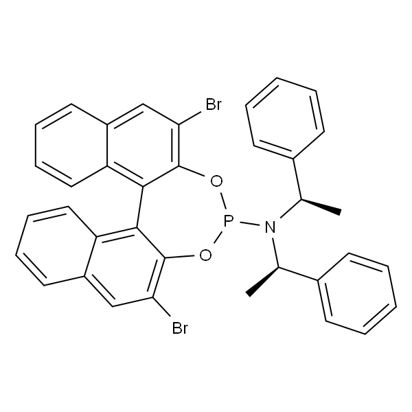 (11bS)-2,6-二溴-N,N-双((R)-1-苯基乙基)二萘并[2,1-d:1'',2''-f][1,3,2]二氧磷杂-4-胺