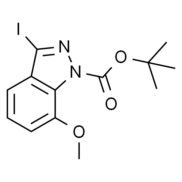 3-碘-7-甲氧基-1H-吲唑-1-羧酸叔丁酯