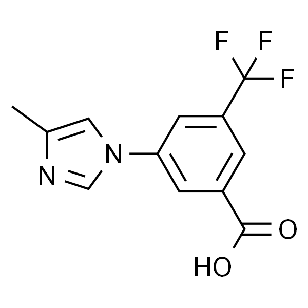3-(4-甲基咪唑-1-基)-5-三氟甲基苯甲酸