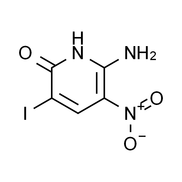 2(1H)-Pyridinone, 6-amino-3-iodo-5-nitro-