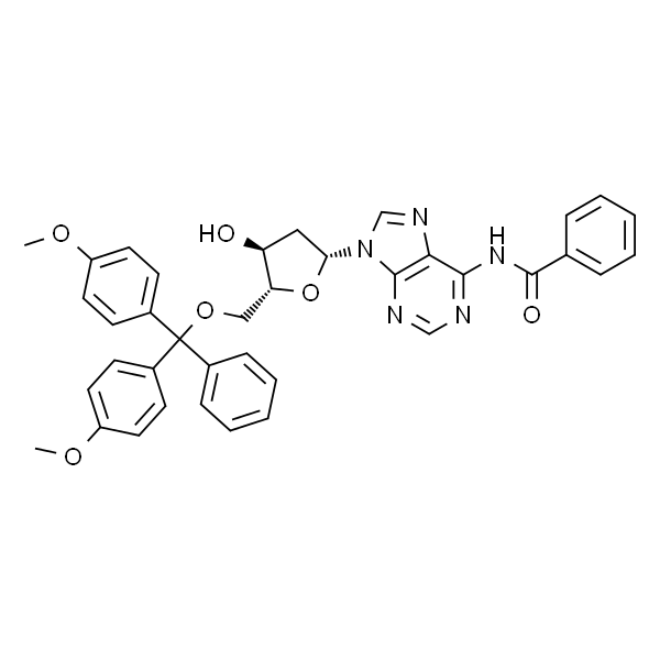 N6-苯甲酰基-5′-O-(4,4′-二甲氧基三苯基)-2′-脱氧腺苷