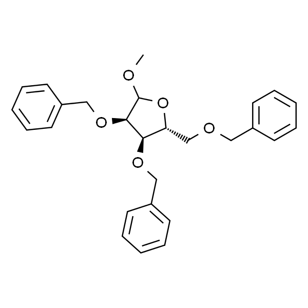 1-甲基-2,3,5-三-O-苄基-D-呋喃糖苷