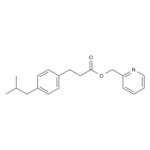 2-(4-异丁基苯基)丙酸2-吡啶基甲基酯