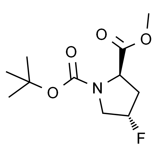 1-叔丁基 2-甲基(2R,4S)-4-氟吡咯烷-1,2-二羧酸酯