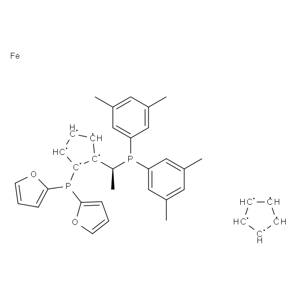 (R)-1-{(SP)-2-[二(2-呋喃基)膦基]二茂铁基}乙基二(3,5-二甲苯基)膦