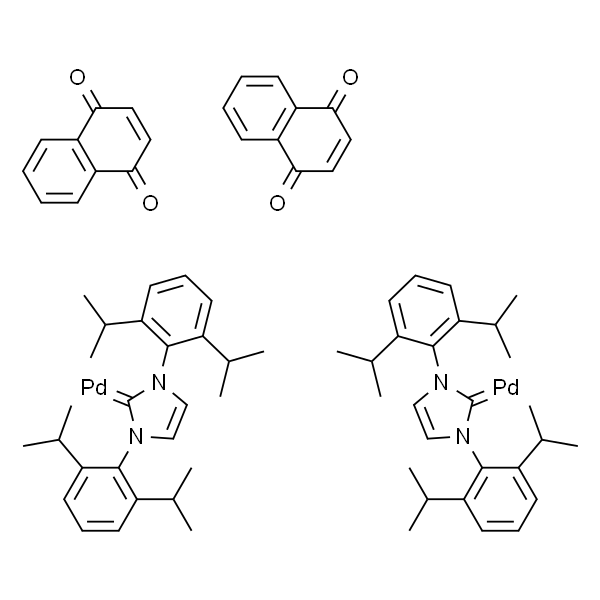 1,3-双(2,6-二-异丙苯基)咪唑-2-基1,4-萘醌)钯二聚物