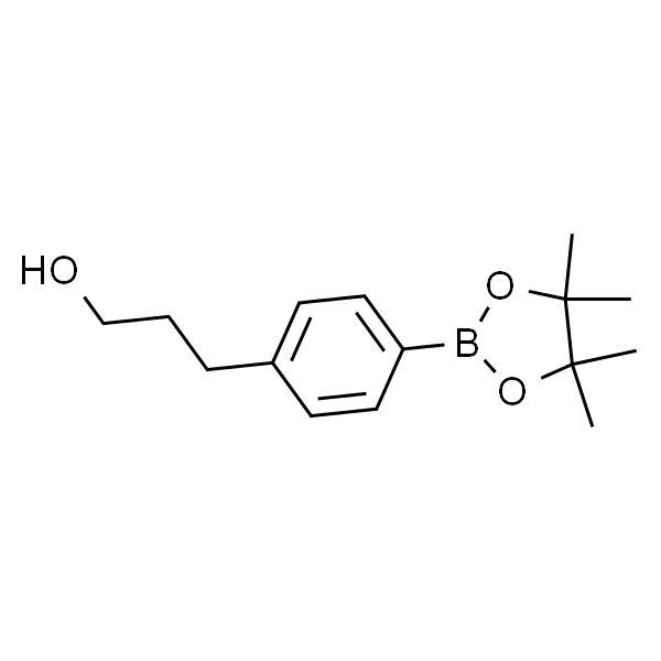 3-(4-(4,4,5,5-四甲基-1,3,2-二氧杂硼杂环戊烷-2-基)苯基)丙-1-醇