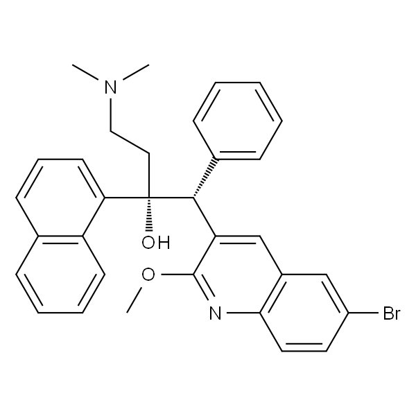 (1R,2R)-1-(6-溴-2-甲氧基喹啉-3-基)-4-(二甲基氨基)-2-(萘-1-基)-1-苯基丁-2-醇