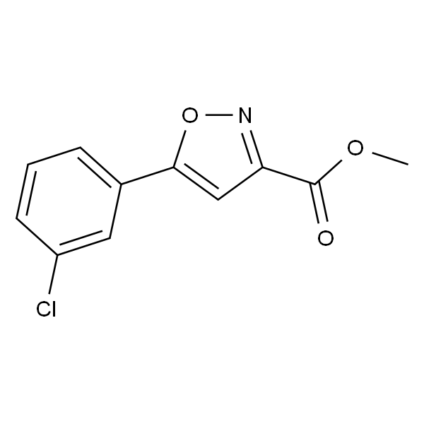 5-(3-氯苯基)异噁唑-3-甲酸甲酯