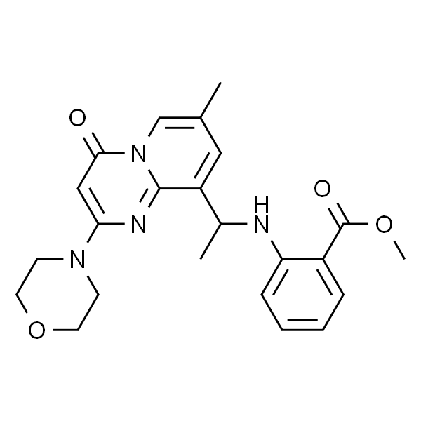 2-[[1-[7-甲基-2-(吗啉-4-基)-4-氧代吡啶并[1,2-A]嘧啶-9-基]乙基]氨基]苯甲酸甲酯