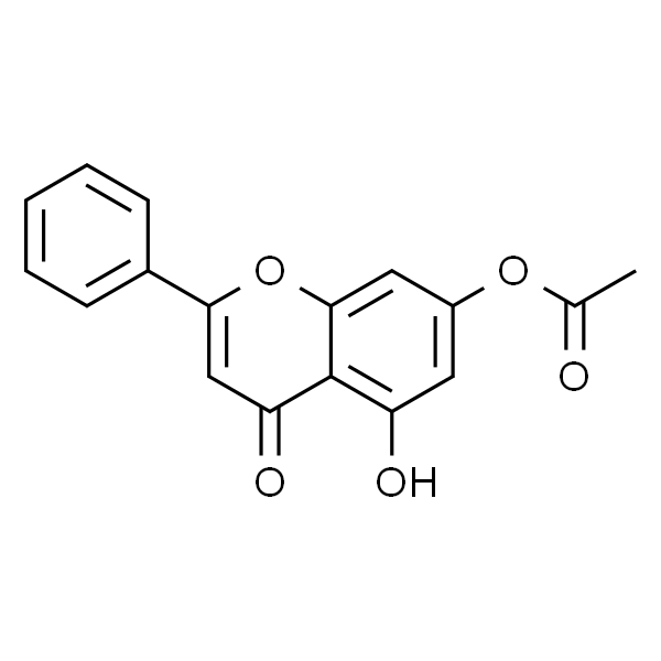 5-羟基-7-乙酰氧基黄酮