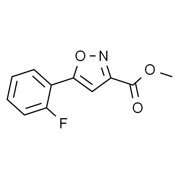 5-(2-氟苯基)异噁唑-3-甲酸甲酯