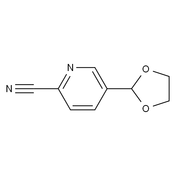 5-(1,3-二氧戊环-2-基)吡啶腈