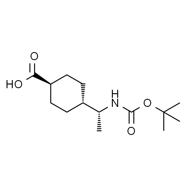 (1R)-trans-4-[N-Boc-1-aminoethyl]cyclohexanecarboxylic Acid