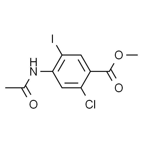 4-乙酰氨基-2-氯-5-碘苯甲酸甲酯
