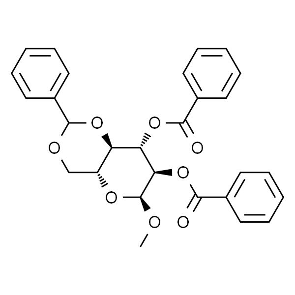 甲基2,3-二-O-苯甲酰基-4,6-O-苯亚甲基-Α-D-吡喃葡萄糖苷