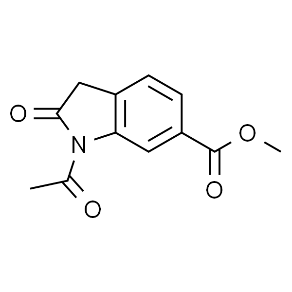 1-乙酰基-2,3-二氢-2-氧代-1H-吲哚-6-羧酸甲酯