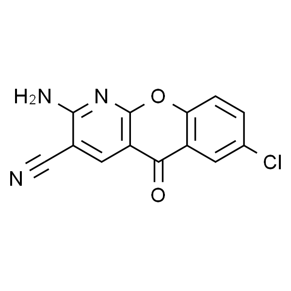 2-氨基-7-氯-5-氧代-5H-[1]苯并吡喃[2,3-b]吡啶-3-甲腈