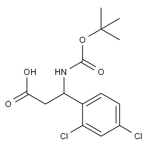 Boc-(RS)-3-氨基-3-(2,4-二氯苯基)-丙酸