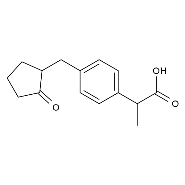 2-(4-((2-氧代环戊基)甲基)苯基)丙酸